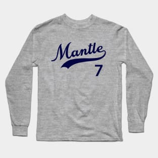 Mickey Mantle 7, Yankees Long Sleeve T-Shirt